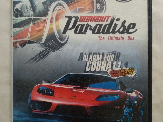 Игровой диск Burnout, Cobra 11, GM Rally (3в1), 150 грн. &mdash; 1/2