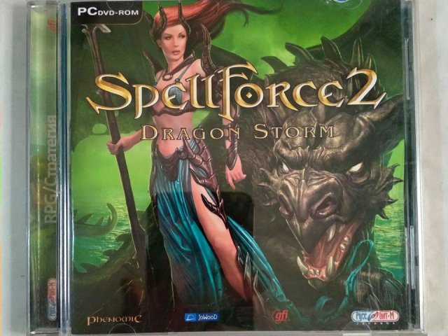 Игровой диск Spell Force 2. Dragon Storm (Руссобит-М), 250 грн. &mdash; 1/1