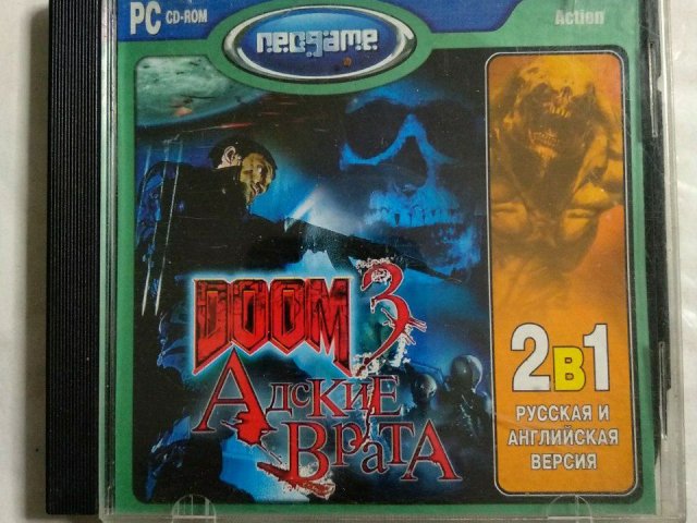 Игровой диск Doom 3. Адские Врата (Neogame) (2 CD), 120 грн. &mdash; 1/1