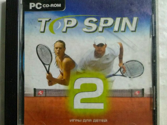 Игровой диск Top Spin 2 (2 CD), 80 грн. &mdash; 1/1