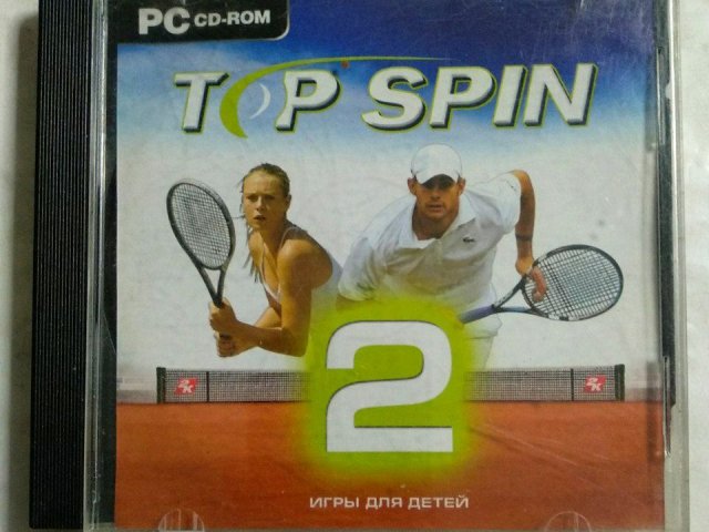 Игровой диск Top Spin 2 (2 CD), 80 грн. &mdash; 1/1