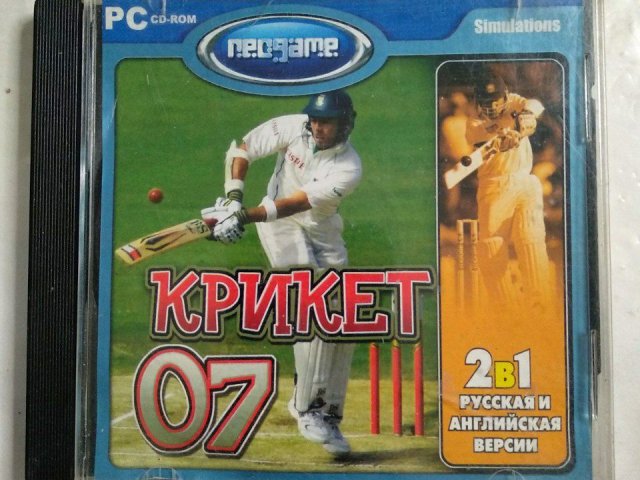Игровой диск Крикет 07 (Neogame) (2 CD), 80 грн. &mdash; 1/1