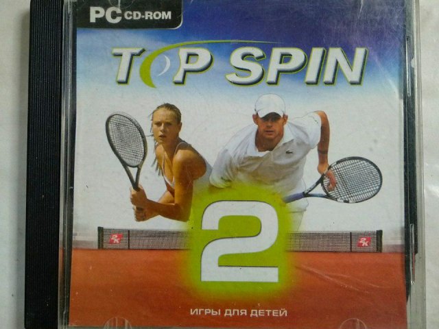Игровой диск Top Spin 2 (2 CD), 80 грн. &mdash; 1/1