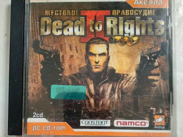 Игровой диск Dead to Rights 2 (Акелла) (2 CD), 200 грн. &mdash; 1/1