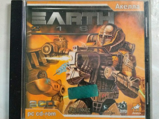 Игровой диск Earth 2160 (Акелла) (2 CD), 150 грн. &mdash; 1/1
