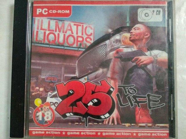 Игровой диск 25 to life. Городской террор (Master Media) (2 CD), 100 грн. &mdash; 1/1