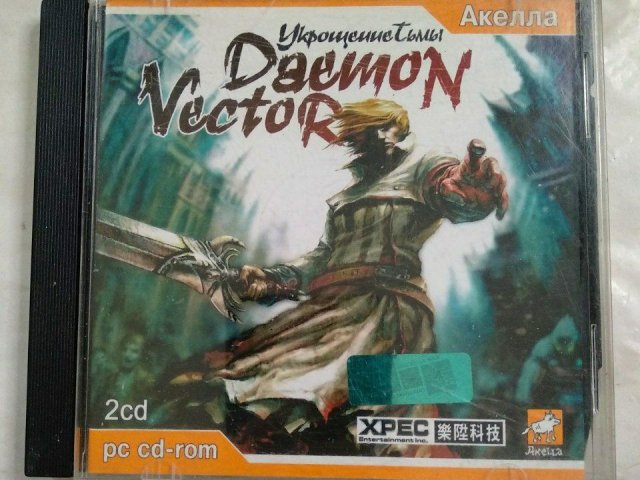 Игровой диск Укрощение тьмы. Demon Vector (Акелла) (2 CD), 200 грн. &mdash; 1/1