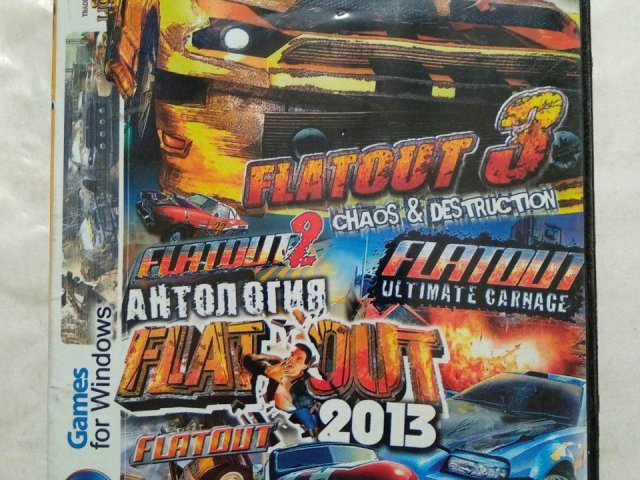 Игровой диск Антология FlatOut (4в1), 140 грн. &mdash; 1/2