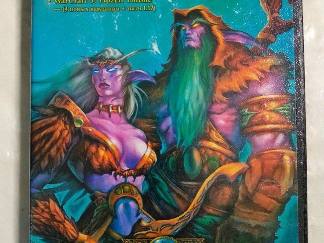 Игровой диск Антология WarCraft 3, 200 грн. &mdash; 1/2