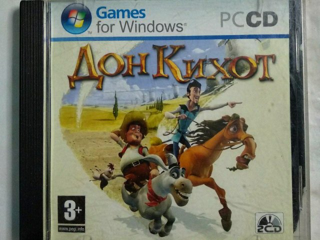 Игровой диск Дон Кихот (2 CD), 120 грн. &mdash; 1/1