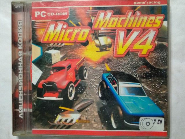 Игровой диск Micro Machines v4 (Master Media), 60 грн. &mdash; 1/1