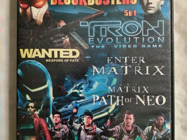 Игровой диск Tron, Wanted, Enter Matrix, Ghostbusters, 80 грн. &mdash; 1/2
