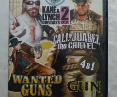 Игровой диск Kane Lynch, Call Juarez, Wanted Guns (4в1)