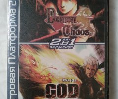 Игровой диск Demon Chaos, God Hand для PS2