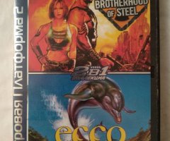 Игровой диск Fallout: Brotherhood of Steel, Ecco the Dolphin для PS2