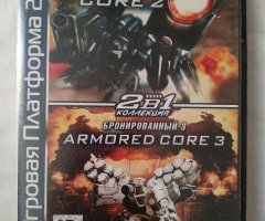 Игровой диск Armored Core 2, Armored Core 3 для PS2