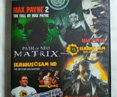 Игровой диск Max Payne 2, Serious Sam, Matrix, Painkiller