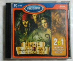 Игровой диск Пираты Карибского Моря 2. Сундук мертвеца (Neogame) (2 CD)