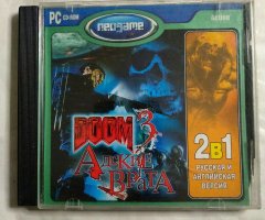 Игровой диск Doom 3. Адские Врата (Neogame) (2 CD)