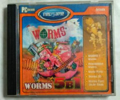 Игровой диск Worms 5в1 (Neogame)