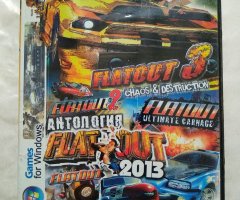 Игровой диск Антология FlatOut (4в1)