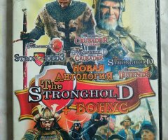 Игровой диск Антология Stronghold, Shogun 2, Европа (8в1)