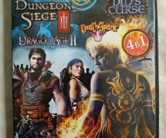 Игровой диск Dungeon Siege, Dragon age (4в1)