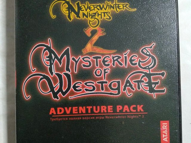 Игровой диск Neverwinter Nights 2: Mysteries of Westgate (Акелла), 120 грн. &mdash; 1/2