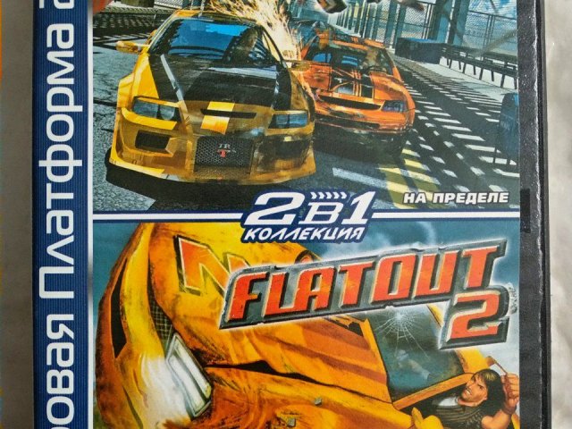 Игровой диск FlatOut, FlatOut 2 для PS2, 80 грн. &mdash; 1/2