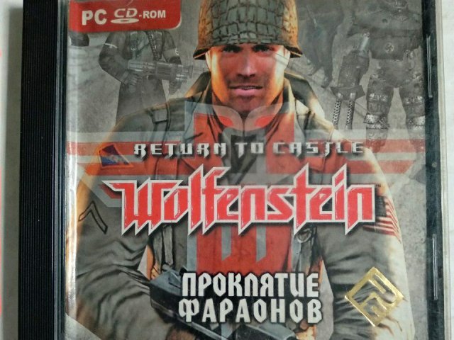 Игровой диск Return to Castle Wolfenstein. Проклятие Фараонов (РП) (2 CD), 250 грн. &mdash; 1/2