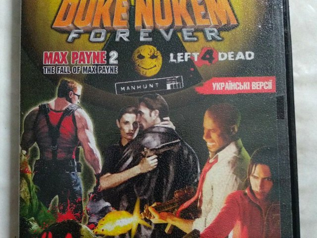 Игровой диск Duke Nukem Forever, Max Payne 2, The Fall of Max Payne, Left 4 Dead, Manhunt, 125 грн. &mdash; 1/2