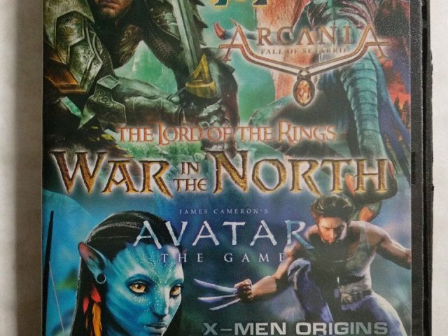 Игровой диск ArcaniA: Fall of Setarrif, The Lord of the Rings: War in the North, James Cameron's Avatar: The Game, X-Men Origins: Wolverine, 120 грн. &mdash; 1/2