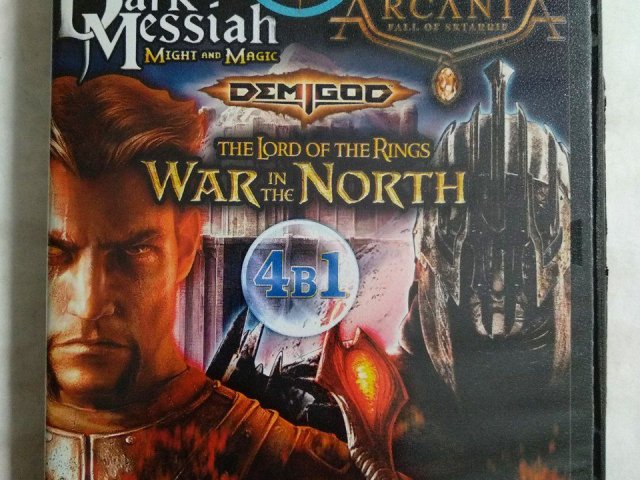Игровой диск Dark Messiah of Might and Magic, ArcaniA: Fall of Setarrif, Demigod, The Lord of the Rings: War in the North, 120 грн. &mdash; 1/2