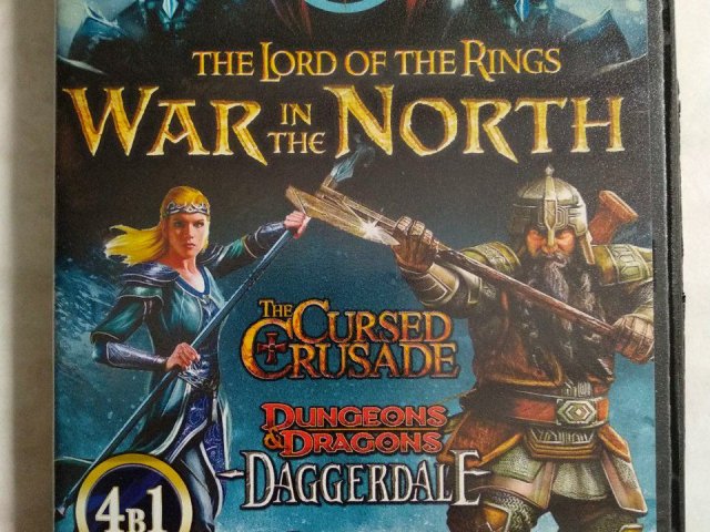 Игровой диск The Lord of the Rings: War in the North, The Cursed Crusade, Dungeons & Dragons: Daggerdale, Mage Knight: Apocalypse, 120 грн. &mdash; 1/2