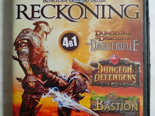 Игровой диск Kingdoms of Amalur: Reckoning, Dungeons & Dragons: Daggerdale, Dungeon Defenders, Bastion, 120 грн. &mdash; 1/2