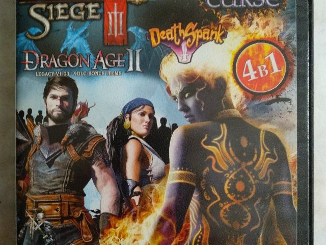 Игровой диск Dungeon Siege III, Din's Curse, Dragon Age II, DeathSpank, 120 грн. &mdash; 1/2