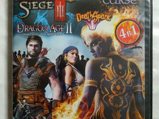 Игровой диск Dungeon Siege III, Din's Curse, Dragon Age II, DeathSpank, 120 грн. &mdash; 1/2