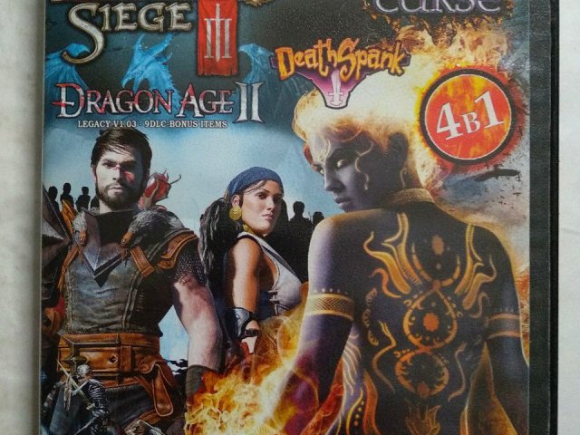 Игровой диск Dungeon Siege III, Din's Curse, Dragon Age II, DeathSpank, 120 грн. &mdash; 1/2