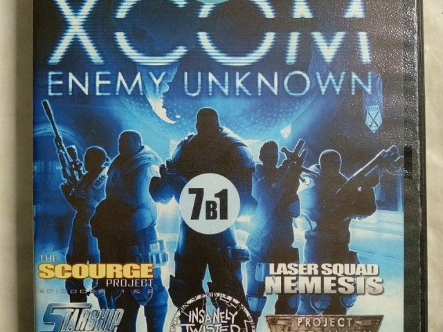 Игровой диск XCOM: Enemy Unknown, Scourge Project, Laser Squad Nemesis, Starship Troopers, Insanely Twisted Shadow Planet, Project Aftermath, 120 грн. &mdash; 1/2