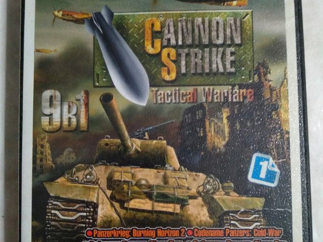 Игровой диск Cannon Strike, Panzer Killer, Burning Horizon, Cold War, Frontline 1940-1945, WW II Tank Commander, 120 грн. &mdash; 1/2