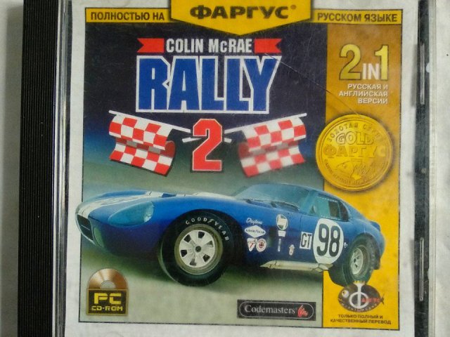 Игровой диск Colin McRae Rally 2.0 (Фаргус), 150 грн. &mdash; 1/2