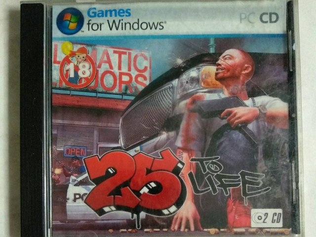 Игровой диск 25 to life (Master Media) (2 CD), 60 грн. &mdash; 1/1