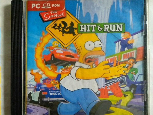 Игровой диск Hit & Run. Simpsons (РП) (2 CD), 120 грн. &mdash; 1/1