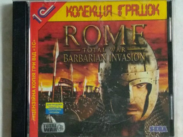 Игровой диск Rome. Total War (1С), 120 грн. &mdash; 1/1