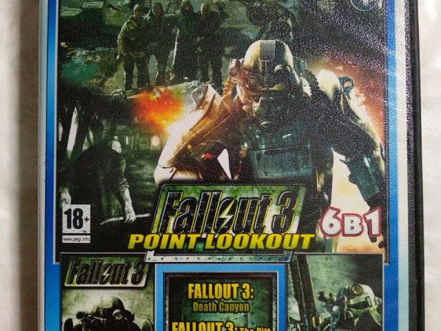 Игровой диск Fallout 3: Point Lookout (Антология 6 в 1), 120 грн. &mdash; 1/2