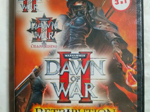 Игровой диск Warhammer 40,000: Dawn of War II – Retribution, 120 грн. &mdash; 1/2