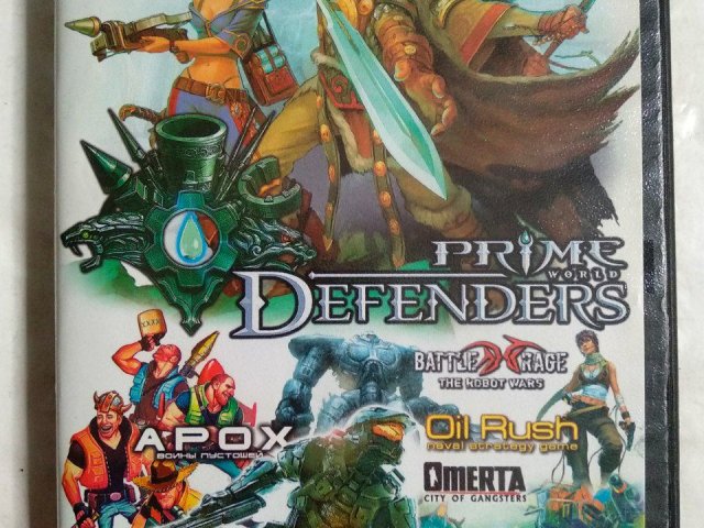 Игровой диск Prime World: Defenders, Anomaly 2, Apose, Omerta: City of Gangsters, 120 грн. &mdash; 1/2