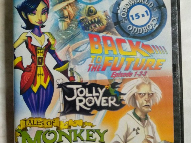 Игровой диск Back to the Future: The Game, Jolly Rover, Tales of Monkey Island, Oddworld, 100 грн. &mdash; 1/2