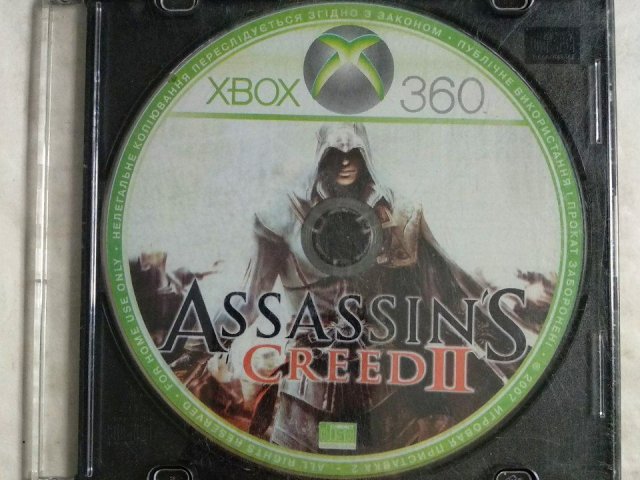 Игровой диск Assassin's Creed II для Xbox 360, 50 грн. &mdash; 1/1