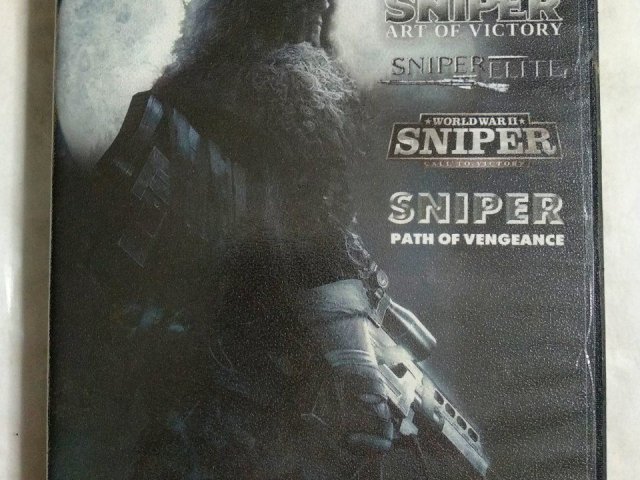 Игровой диск Sniper: Ghost Warrior, Sniper: Art of Victory, Sniper Elite, World War II Sniper: Call to Victory, Sniper: Path of Vengeance, 140 грн. &mdash; 1/2